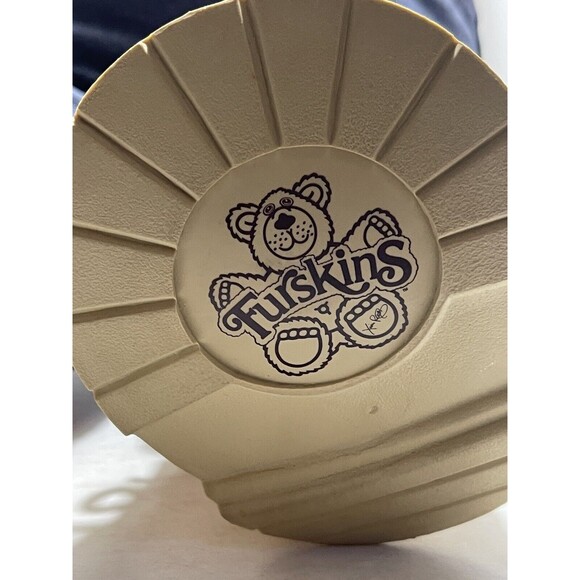 Vtg FurSkins Xavier Roberts Plush Stuffed Toy Bear Hat Boots Tie Plaid Shirt 20" - Picture 12 of 14